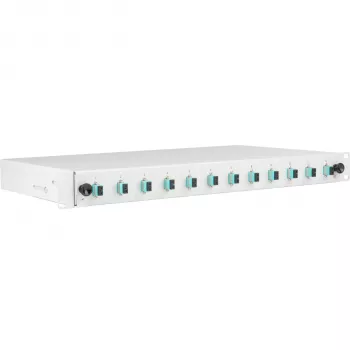 EFB Elektronik Splice Box LC 50/125µ OM3 Rozszerzalny 24 Pigtails 12 Sprzęgła