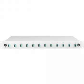 EFB Elektronik Splice Box LC 50/125µ OM3 Rozszerzalny 24 Pigtails 12 Sprzęgła