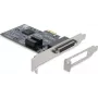 DELOCK CAN 2.0 / CAN FD PCIe Interface Card, 2 x D-Sub 9 Pin, do 8 Mbps, z izolacją i ochroną przeciwprzepięciową