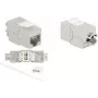 LogiLink NK4067 Keystone Jack Cat.8.1, STP, beznarzędziowy, gniazdo RJ45, 40G, 2000 MHz, Klasa I, odlew cynkowy, 1 szt.