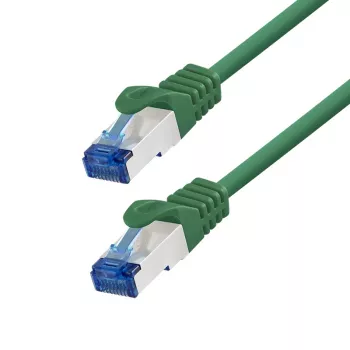 LogiLink Cat.6A S/FTP LSZH Patch Cable, 15m, Zielony, EconLine