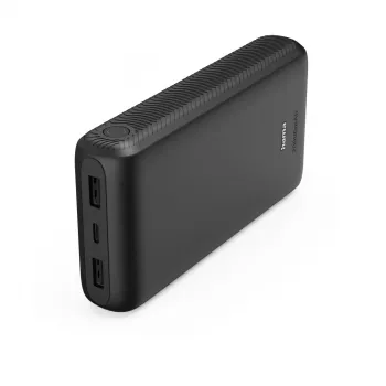 Hama Power Pack New Performance 20 20000 mAh, 2 USB-C, USB-A, antracyt