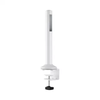 LogiLink Slatwall Desktop Mounting Pole, Zestaw 2 szt. – wysokość 450 mm, średnica 35 mm, czarny, montaż bez narzędzi