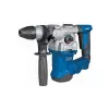 Scheppach DH1300Plus 1250W SDS-Max Młot wyburzeniowy z energią udaru 5J, antywibracyjnym uchwytem D, przecinakami szpicak i płaskim, walizką