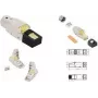 LogiLink MP0085 Wtyk RJ45 Cat.8.1 do montażu polowego, ekranowany, extra krótki