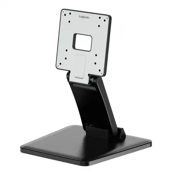 LogiLink Podstawa pod monitor dotykowy 17-27 cali, nośność 6,5 kg, VESA 75/100, pochylenie -90° do +90°