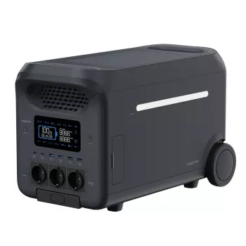 LOGILINK Przenośna stacja zasilania PPS3000, 3000W LiFePO4, 2560Wh, Tuya Smart, UPS