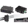 LogiLink USB 3.0 przemysłowy hub 4-portowy z metalową obudową i montażem na szynę DIN
