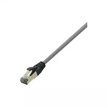 LogiLink Cat 8.1 S/FTP Patchcord, RJ-45 męski do RJ-45 męskiego, 3 m, 40 Gbps, 2000 MHz, bezhalogenowy, jasnoszary RAL 7035