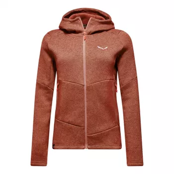 Salewa Puez Rocca PL Kurtka z kapturem damska Kolor Etruscan Red Rozmiar M