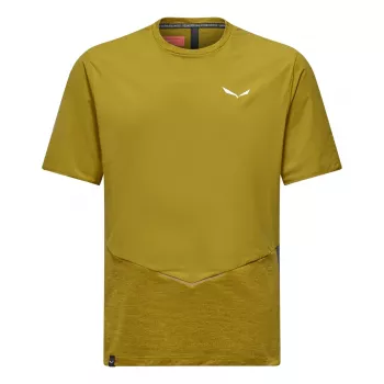 Salewa Pedroc Dry Wind T-Shirt męski, kolor oliwkowy, rozmiar L