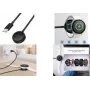 LogiLink PA0381 Bezprzewodowy kabel ładujący z indukcją do Samsung Galaxy Watch, czarny, 1 m