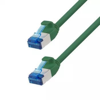 LogiLink Cat.6A S/FTP LSZH Slim Patch Cable, 7,5 m, Zielony