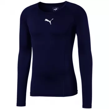 Puma LIGA Baselayer LS Koszulka męska z długim rękawem, granatowa, rozmiar L