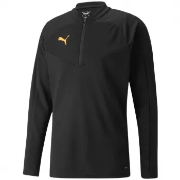 PUMA Koszulka treningowa męska individualFINAL z zamkiem 1/4, czarna