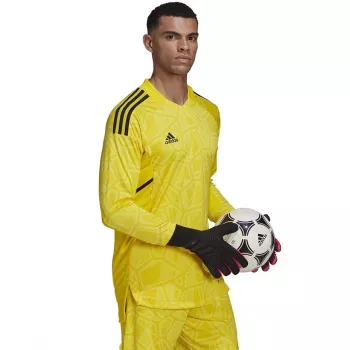 adidas Condivo 22 Koszulka bramkarska z długim rękawem dla mężczyzn Solar Yellow