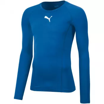 Puma Liga Baselayer Tee LS Koszulka męska z długim rękawem Niebieska 655920 02 S
