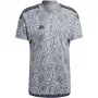 Koszulka bramkarska ADIDAS Condivo 22 męska z krótkim rękawem, kolor Grey Four