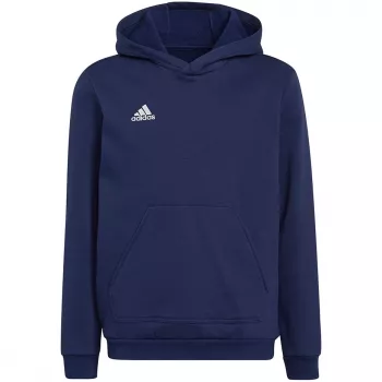 adidas Entrada 22 Bluza z kapturem dla dzieci Granatowa H57517 Rozmiar 116 cm