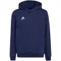 adidas Entrada 22 Bluza z kapturem dla dzieci Granatowa H57517 Rozmiar 116 cm