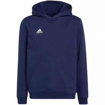 adidas Entrada 22 Bluza z kapturem dla dzieci Granatowa H57517 128cm