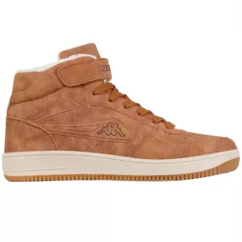 Kappa Bash Mid Fur Brązowe Buty 242799 5443 37