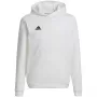 adidas Entrada 22 Bluza z kapturem dla dzieci Biała HG6303 (152 cm)