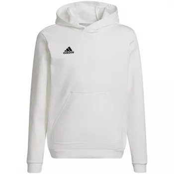 adidas Entrada 22 Bluza z kapturem Biały HG6303 140cm