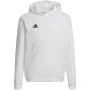adidas Entrada 22 Bluza z kapturem Biały HG6303 140cm