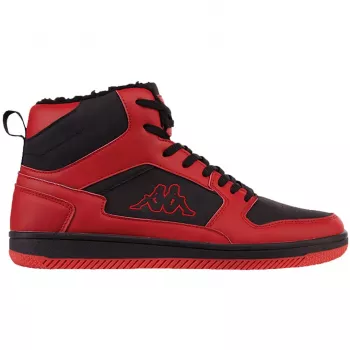 Kappa Lineup Fur 243374 2011 Dziecięce Buty Zimowe Czarno-Szare