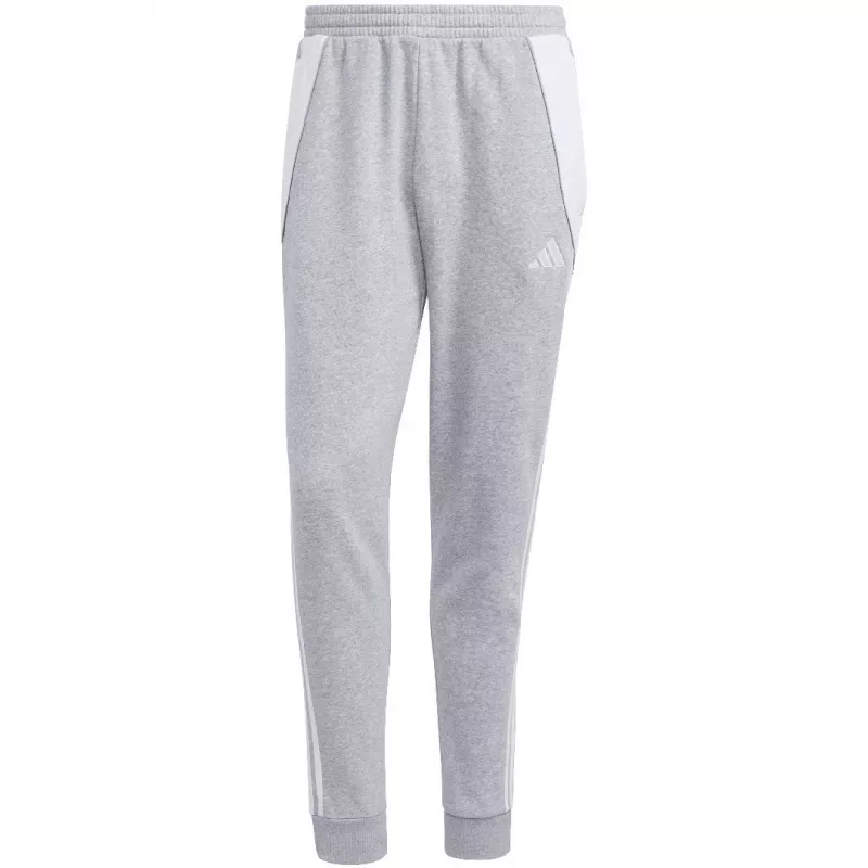 adidas Męskie Spodnie dresowe Tiro 24 w kolorze średnioszarym melanżowym, rozmiar L