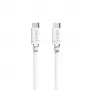 Hama USB-C do USB-C kabel, 2 m, 60 W Power Delivery, biały