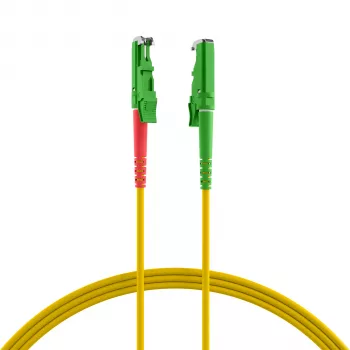 EFB Elektronik Duplex Jumper E2000/APC-E2000/APC 9/125µm OS2 LSZH Żółty 3.0mm 40m