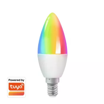 LogiLink inteligentna świeca WiFi E14, kompatybilna z Tuya