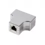 LogiLink T-Adapter Rozdzielacz sieciowy RJ45 Cat5e 100 Mbps Czarny MP0037