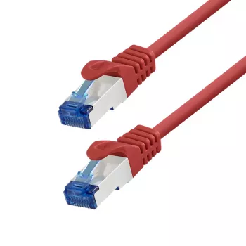 LogiLink Cat.6A CCA S/FTP LSZH Patch Cable, czerwony, 10 m, EconLine