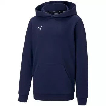 PUMA teamGOAL 23 Casuals Bluza dziecięca z kapturem, kolor granatowy (Peacoat), rozmiar 128