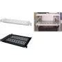 LogiLink 19-calowa stała półka rack 1U, głębokość 300 mm, czarna RAL 9005, stal, maks. 15 kg