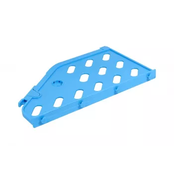 ALLNET ALL-S0002266 Niebieska plastikowa przegroda do modułu tabletu 19 inch do szafy RACK
