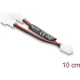Delock Y-Splitter przewód wentylatora 1x 2-pin żeński do 2x 2-pin męski 10 cm
