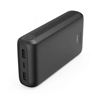 Hama Power Pack New Performance 24 24000 mAh Power Bank, 2 USB-C, USB-A, antracytowy