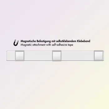 LogiLink LED lampa podszafkowa z czujnikiem PIR, ultracienka, 400mm, 160lm, ciepła biel
