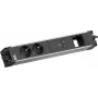 Bachmann STEP ALU 2x Schuko 1x USB-C 100W 1x Custom Module Rozdzielacz zasilania