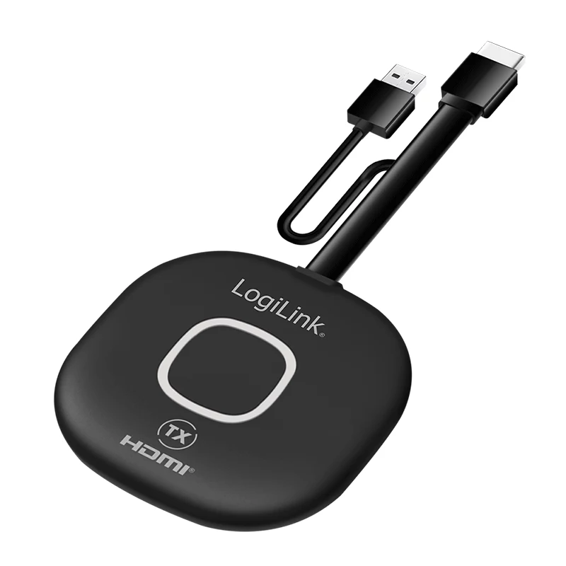 LogiLink Bezprzewodowy nadajnik HDMI BYOD do HDW0112, 1080p@60Hz, zasięg 50m, Plug & Play