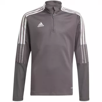 adidas Tiro 21 Bluza treningowa dla młodzieży, kolor Grey Four, GM7321, 116 cm