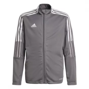 adidas Tiro 21 Kurtka dresowa dziecięca Grey Four GM7311 Rozmiar 116 cm
