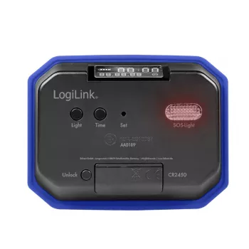 LogiLink Elektroniczny dysk parkingowy, certyfikat KBA, niebieski