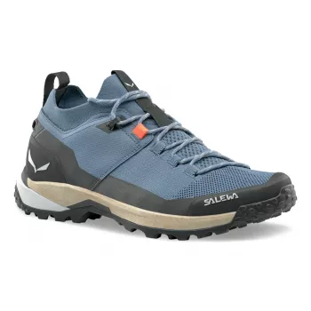 Salewa Puez 2 Knit PTX niskie buty trekkingowe - Java Blue/Czarny - EU 46