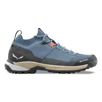 Salewa Puez 2 Knit PTX niskie buty trekkingowe - Java Blue/Czarny - EU 46
