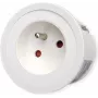 Bachmann PIX 1xUTE 2.0m AEH RAL9010 Gniazdo Schuko podtynkowe z luźnym końcem